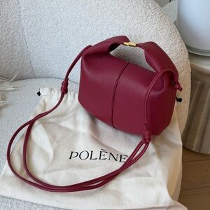 Polene Paris Beri red/cherry crossbody Women's Bag LIMITED EDTION NEW
